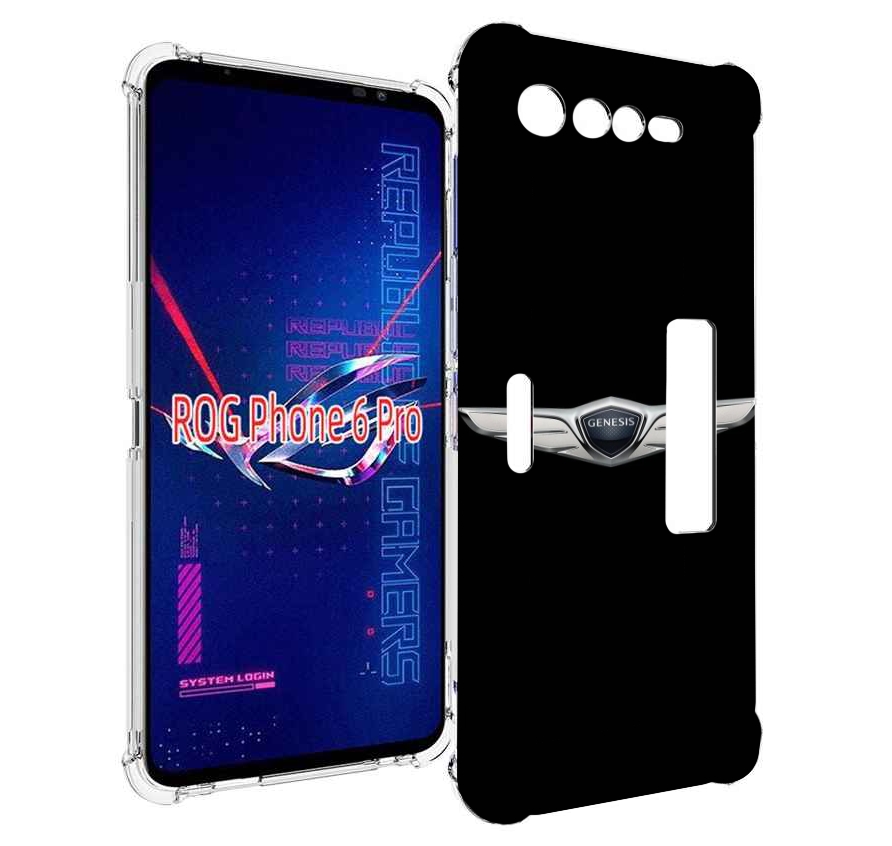 

Чехол MyPads genesis-1 мужской для Asus ROG Phone 6 Pro, Прозрачный, Tocco
