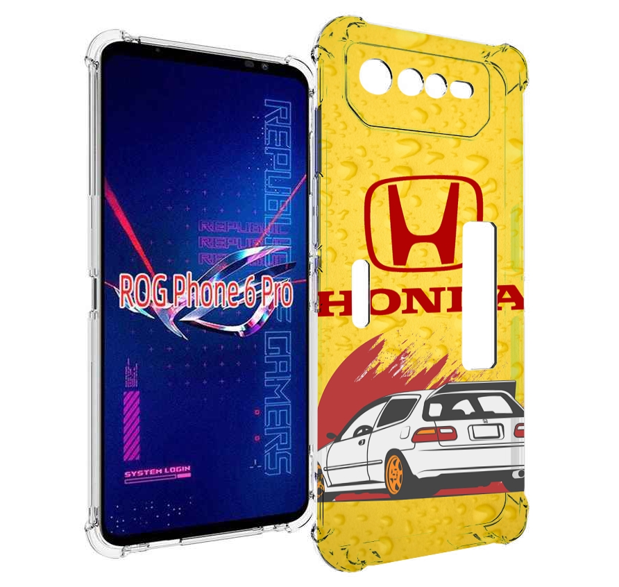 

Чехол MyPads honda-motor для Asus ROG Phone 6 Pro, Прозрачный, Tocco
