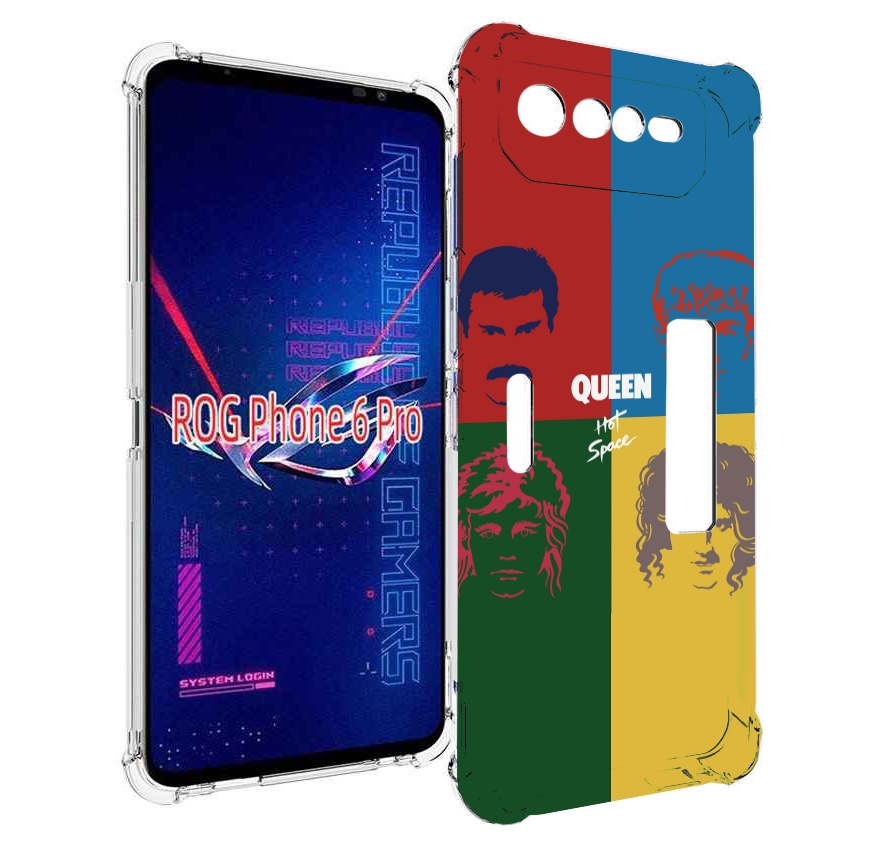 

Чехол MyPads hot space queen альбом для Asus ROG Phone 6 Pro, Прозрачный, Tocco
