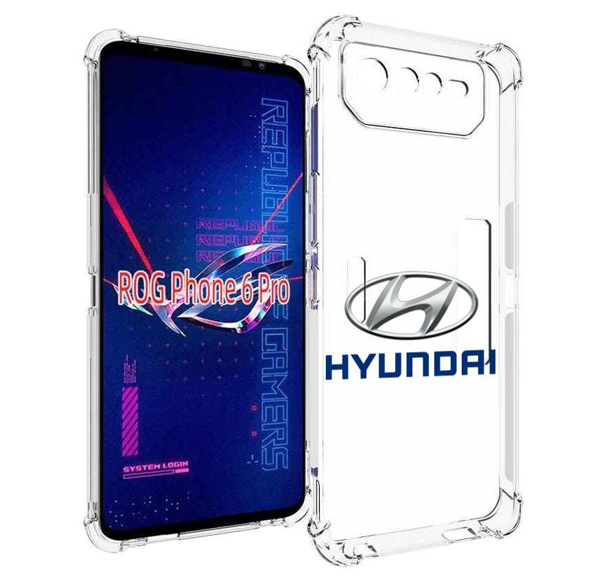 

Чехол MyPads hyundai-4 мужской для Asus ROG Phone 6 Pro, Прозрачный, Tocco