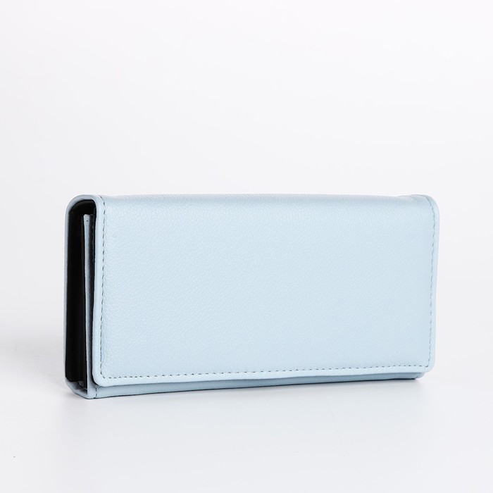 

Кошелек женский NoBrand 9731032 голубой, 9731032