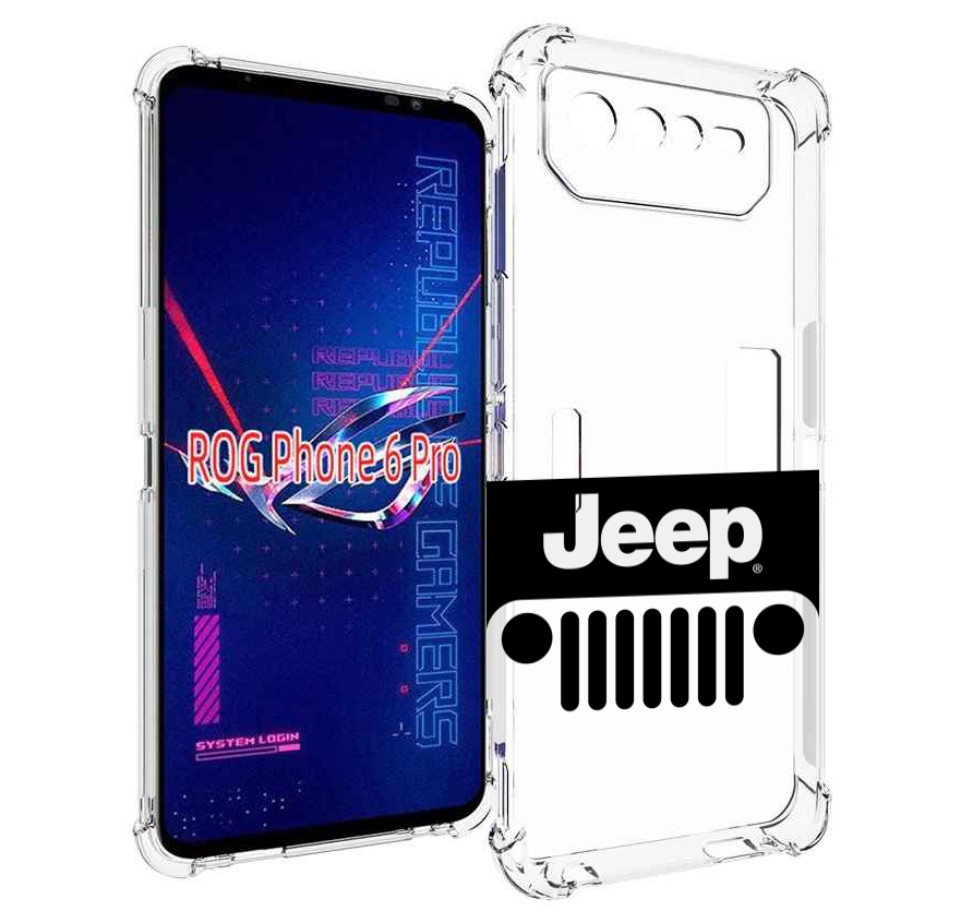

Чехол MyPads jeep-3 мужской для Asus ROG Phone 6 Pro, Прозрачный, Tocco