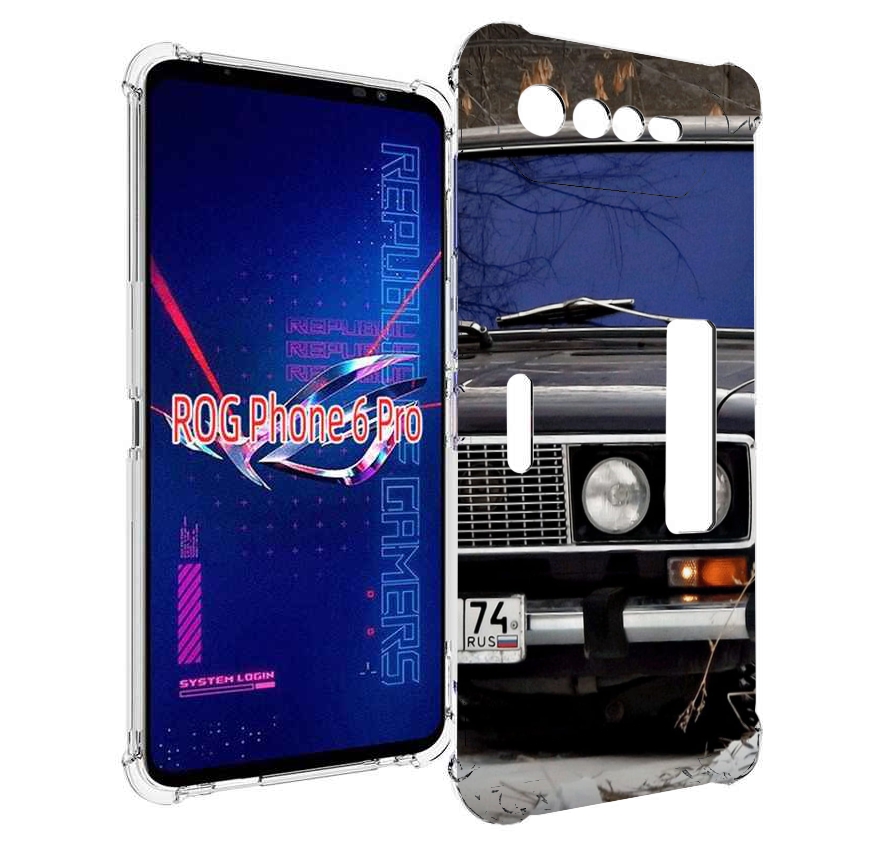 

Чехол MyPads lada ваз 1 для Asus ROG Phone 6 Pro, Прозрачный, Tocco
