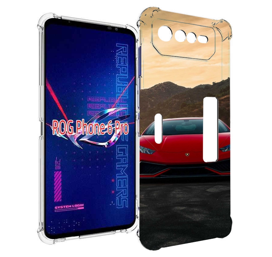 

Чехол MyPads lamborghini 1 мужской для Asus ROG Phone 6 Pro, Прозрачный, Tocco