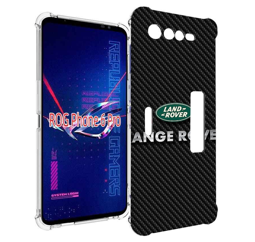 

Чехол MyPads land rover 2 для Asus ROG Phone 6 Pro, Прозрачный, Tocco