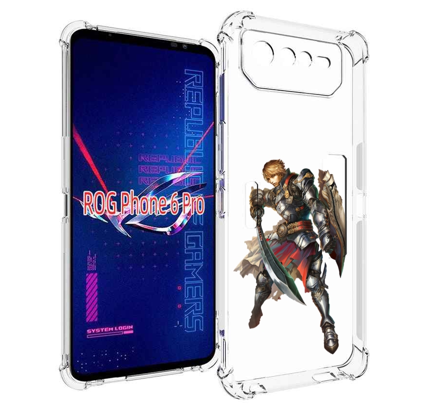 

Чехол MyPads lineage-2 для Asus ROG Phone 6 Pro, Прозрачный, Tocco