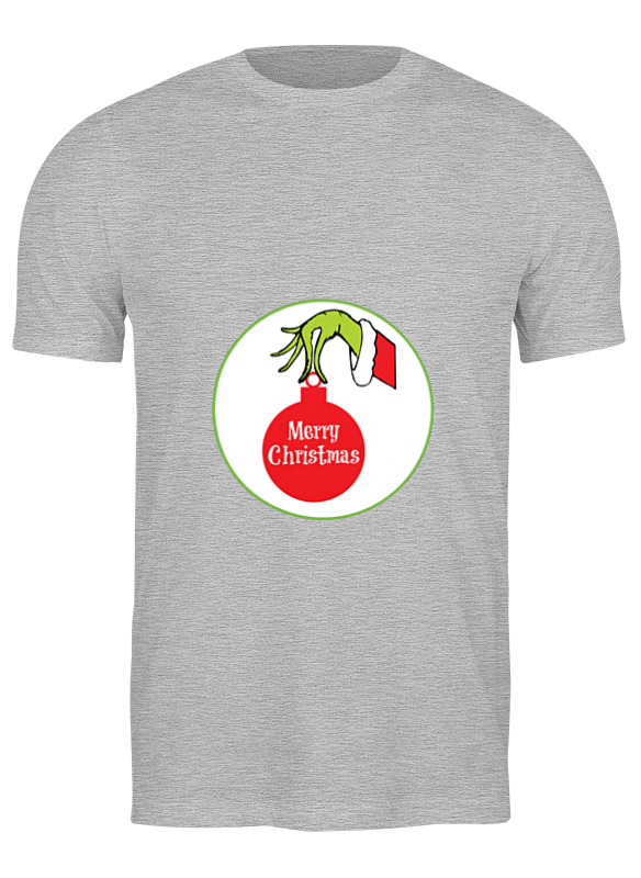 

Футболка мужская Printio Christmas серая L, Серый, Christmas