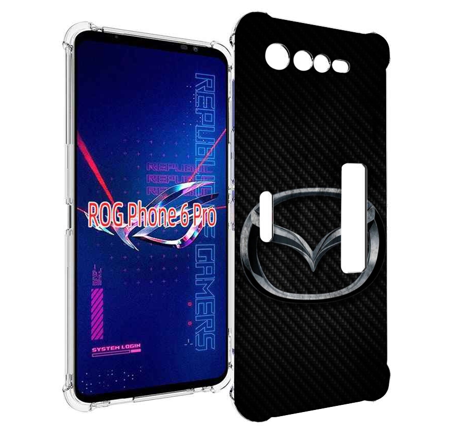 Чехол MyPads mazda 1 женский для Asus ROG Phone 6 Pro