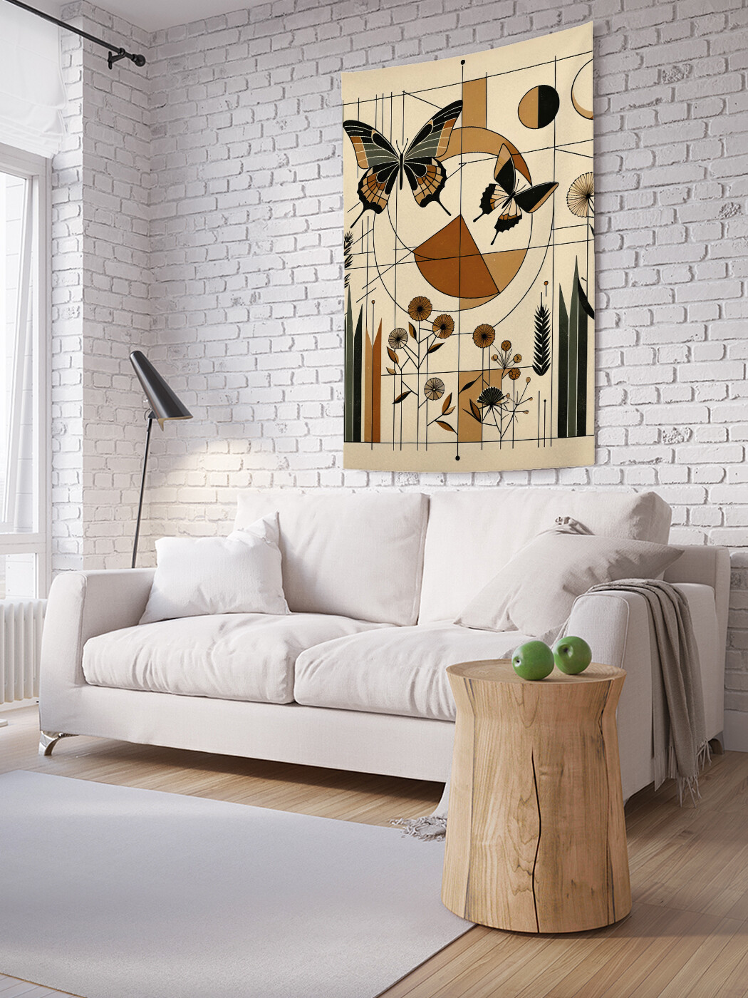 

Фотопанно JoyArty Бабочки в квадрате 150х200, tp_sd1849_150x200