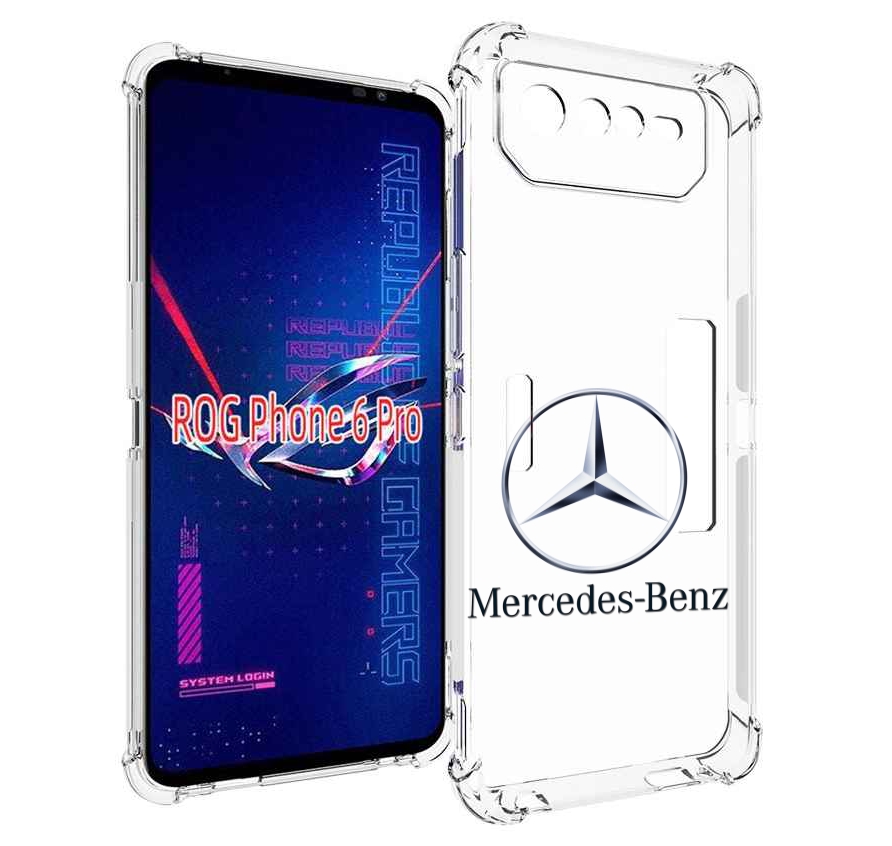 

Чехол MyPads mercedes-7 мужской для Asus ROG Phone 6 Pro, Прозрачный, Tocco