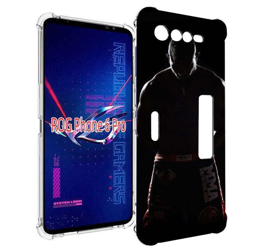 

Чехол MyPads mma единоборства для Asus ROG Phone 6 Pro, Прозрачный, Tocco