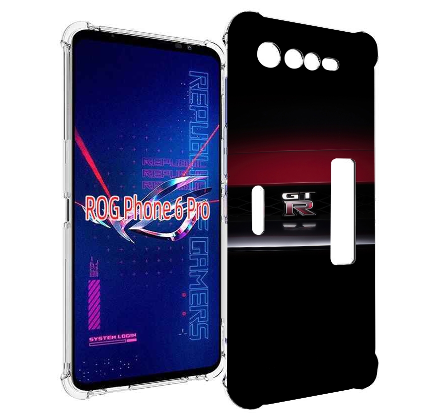 

Чехол MyPads nissan 1 мужской для Asus ROG Phone 6 Pro, Прозрачный, Tocco