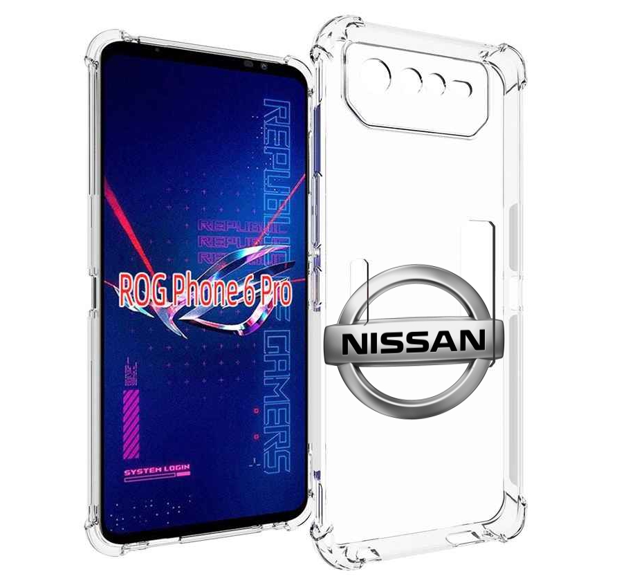 

Чехол MyPads nissan-3 мужской для Asus ROG Phone 6 Pro, Прозрачный, Tocco
