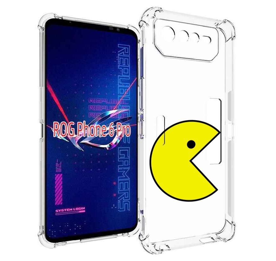 

Чехол MyPads pacman для Asus ROG Phone 6 Pro, Прозрачный, Tocco
