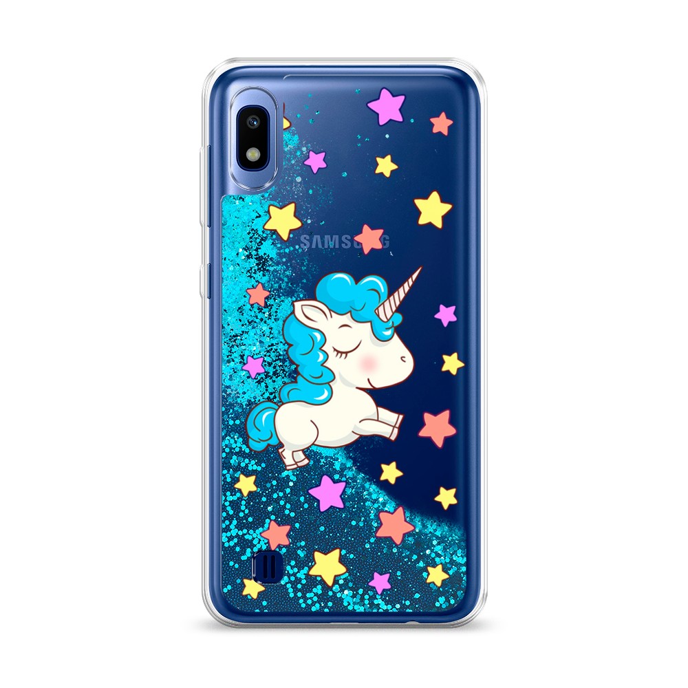 

Чехол Awog на Samsung Galaxy A10 "Звездный единорог", Разноцветный, 27993-1