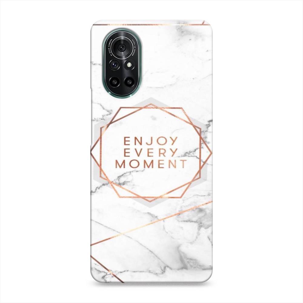 

Чехол Awog "Enjoy every moment мрамор" для Honor V40 Lite, 6105120-5