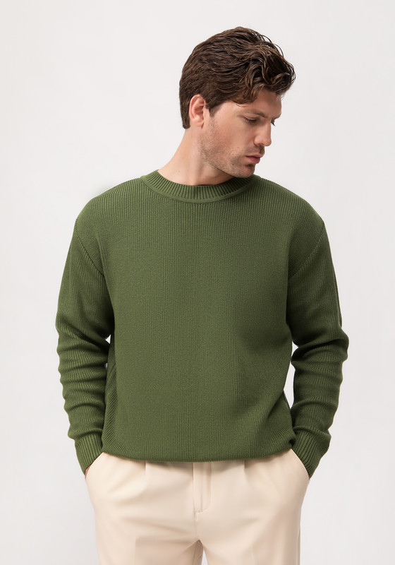 

Джемпер мужской Vivawool 312396 зеленый 56 RU, 312396