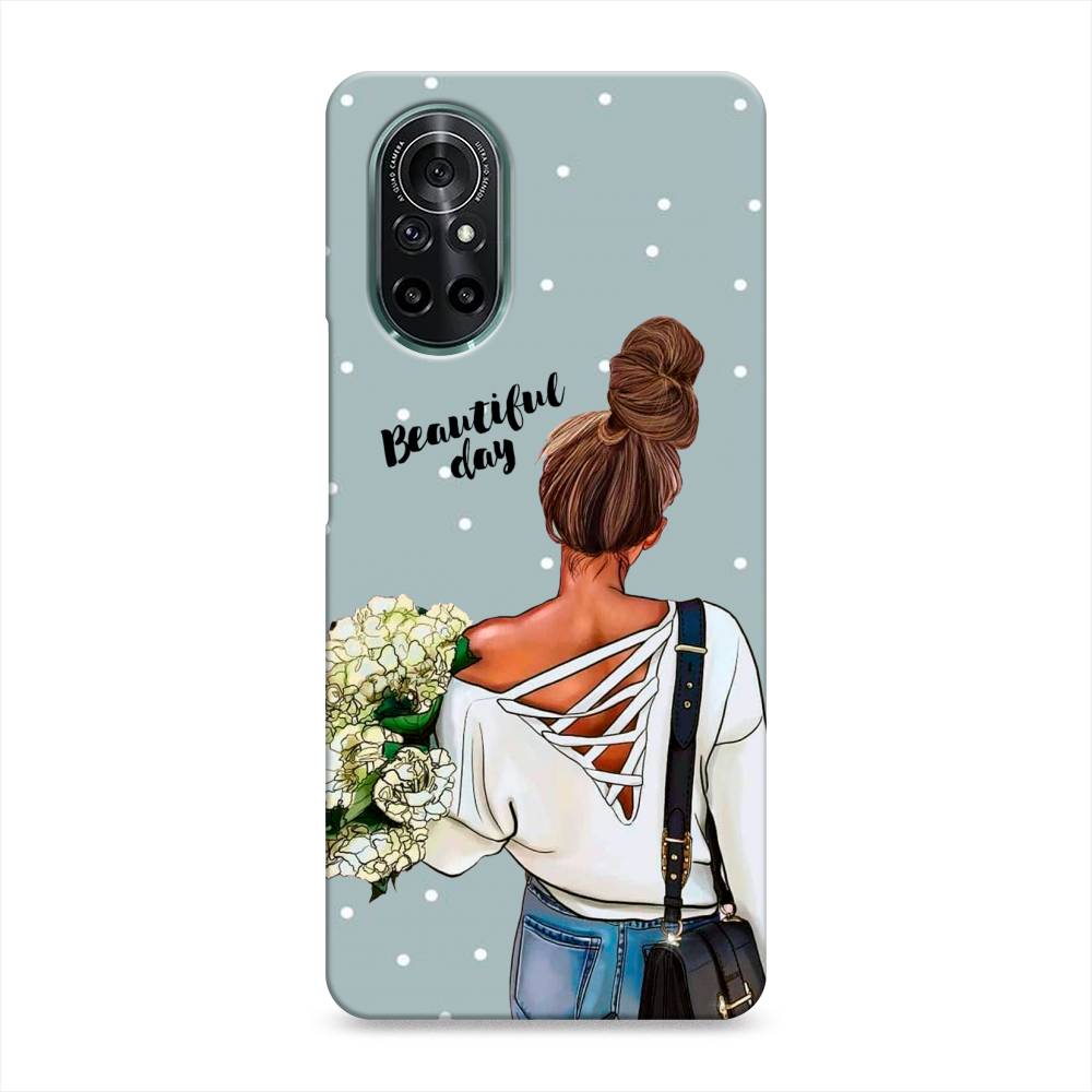 фото Чехол awog "beautiful day" для honor v40 lite
