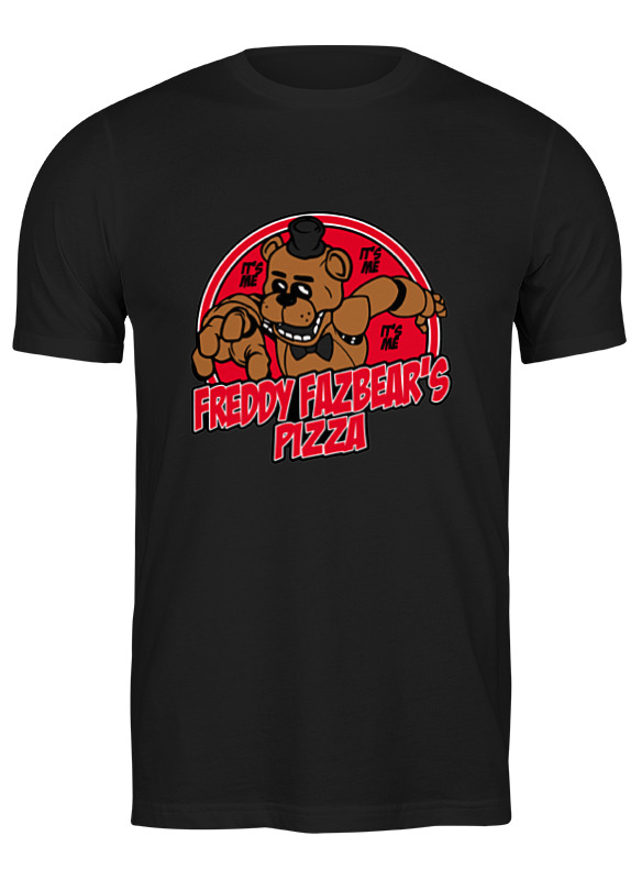 

Футболка мужская Printio Freddy fazbears (пять ночей у фредди) черная XL, Черный, Freddy fazbears (пять ночей у фредди)