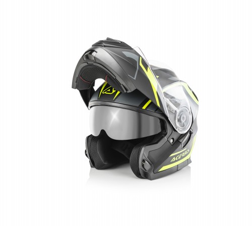 

Шлем Acerbis SEREL Black/Yellow-Fluo XS
