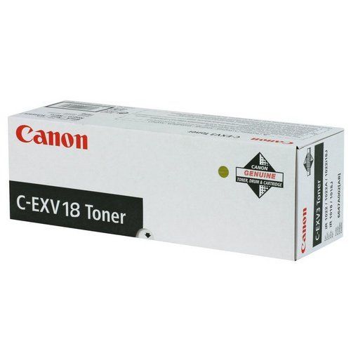 Картридж для лазерного принтера Canon C-EXV18 (0386B002) черный, оригинал