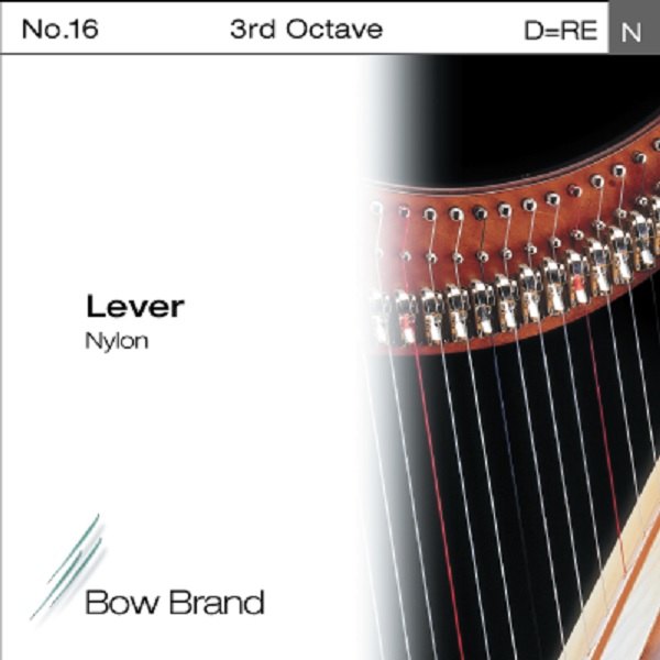 Струна D3 для арфы Bow Brand Lever Artists Nylon LN-16D3