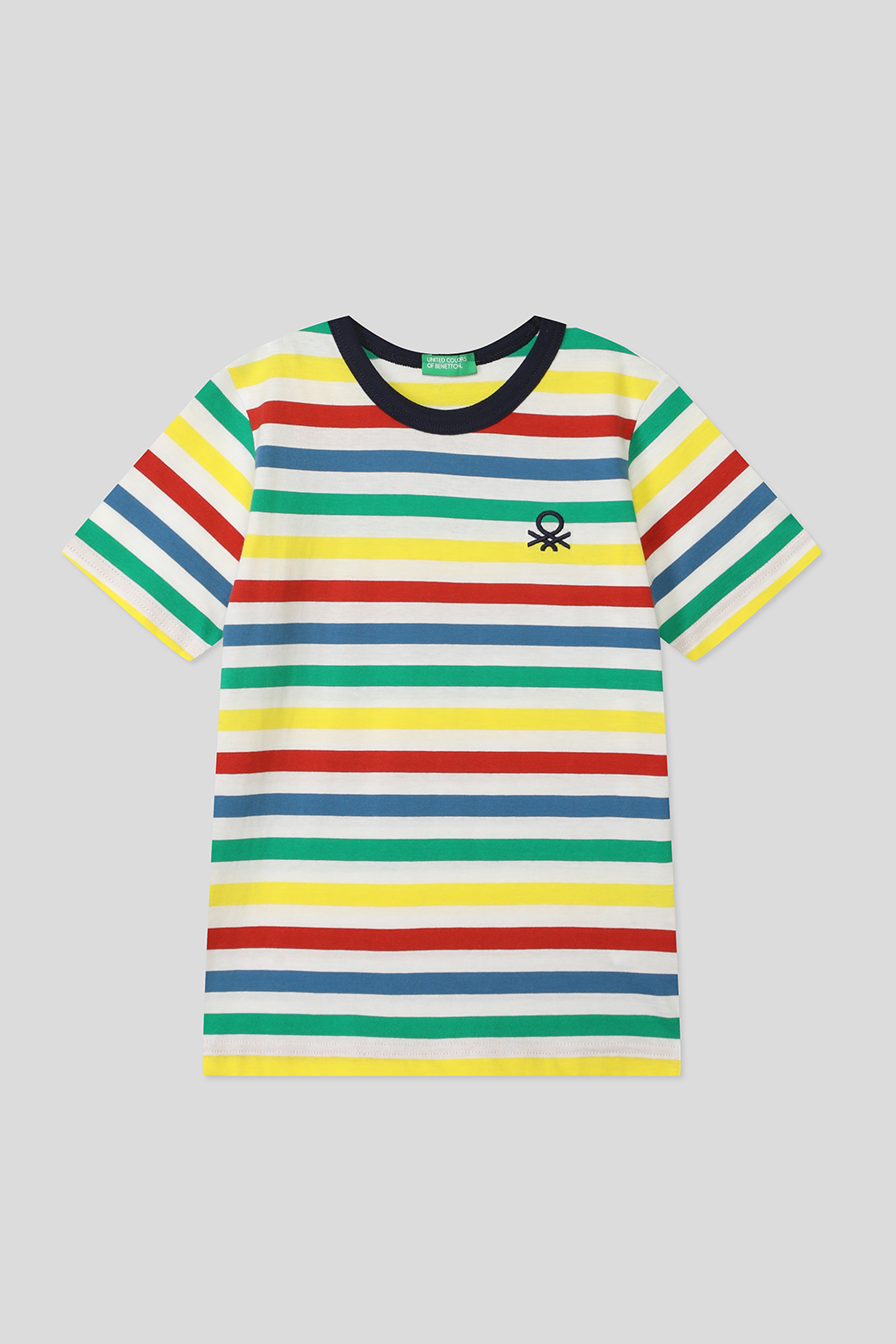 

Футболка детская Benetton 3EJGC10H4, разноцветный, 122, 3EJGC10H4