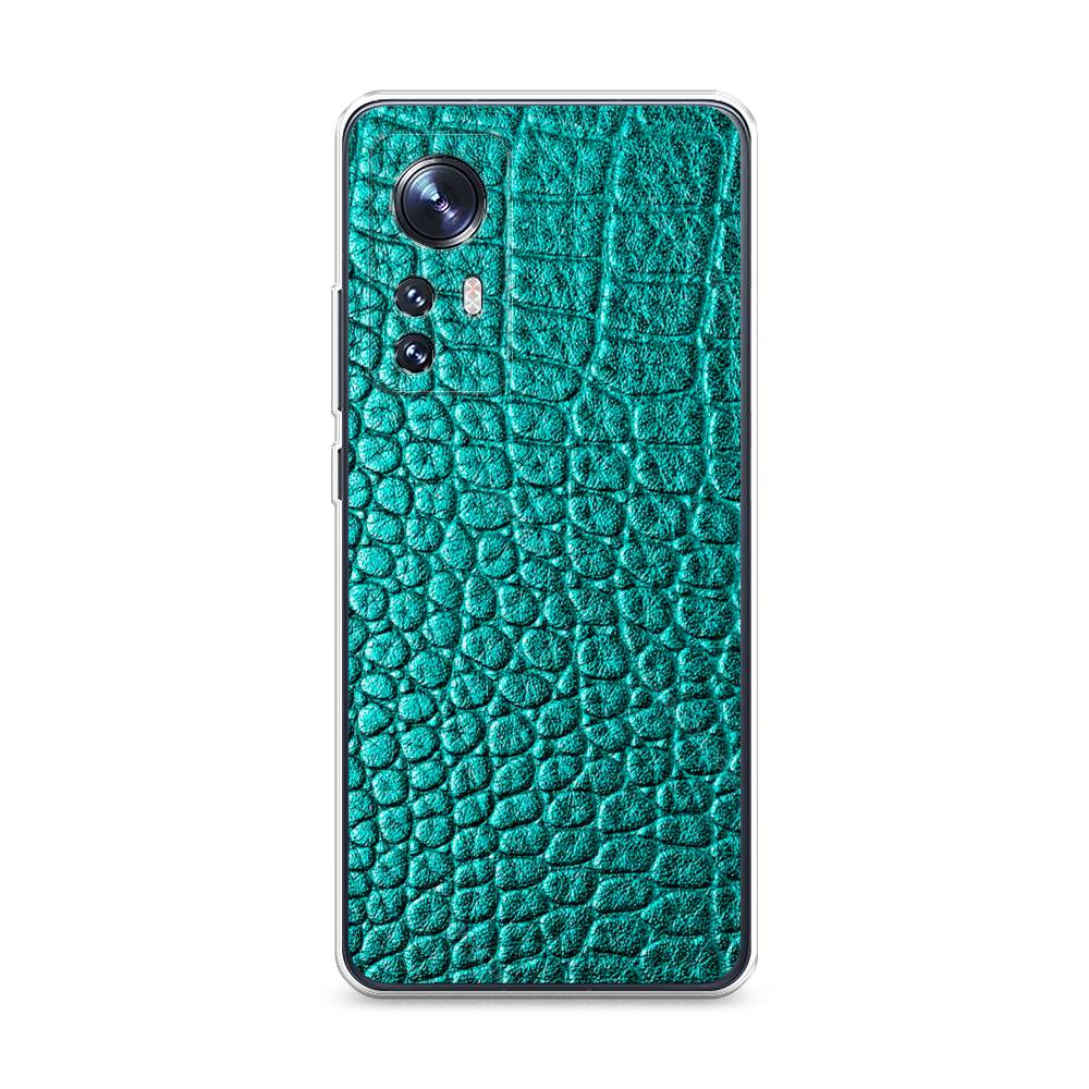 фото Силиконовый чехол "бирюзовая змея" на xiaomi 12x awog