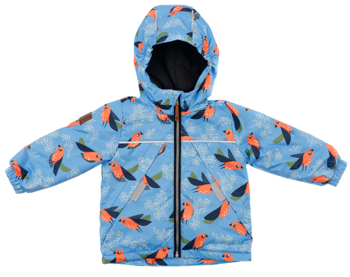Куртка детская Forest kids Cantro цв. голубой; оранжевый р. 92