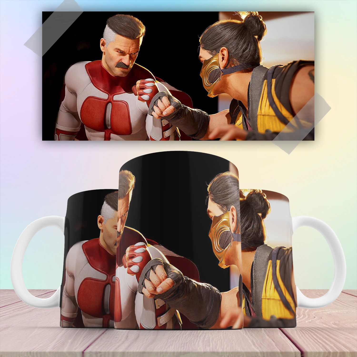 

Кружка игра Омни мен и Милина 330 мл, Кружка игра Mortal Kombat Омни мен и Милина 330 мл