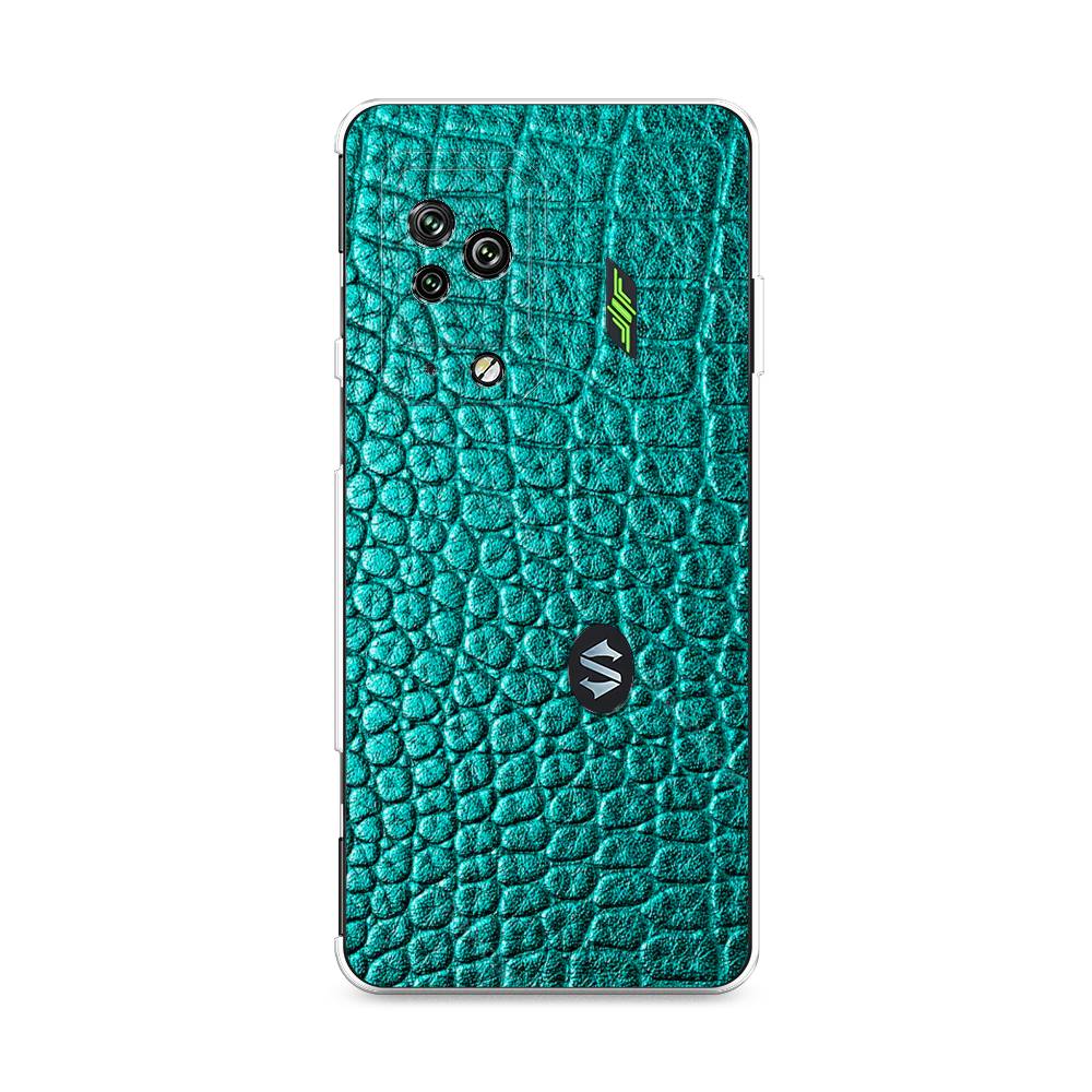 

Силиконовый чехол "Бирюзовая змея" на Xiaomi Black Shark 5 Pro, 314150-3