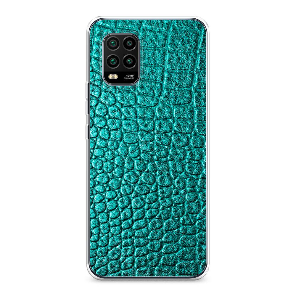 

Силиконовый чехол "Бирюзовая змея" на Xiaomi Mi 10 Lite, 38550-3