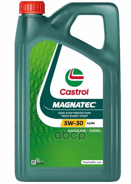 

Castrol Magnatec 5W30 A3B4 5L 1шт