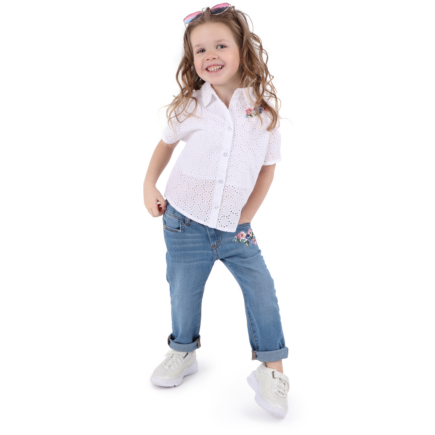 фото Джинсы детские leader kids лкл2141506 р.98