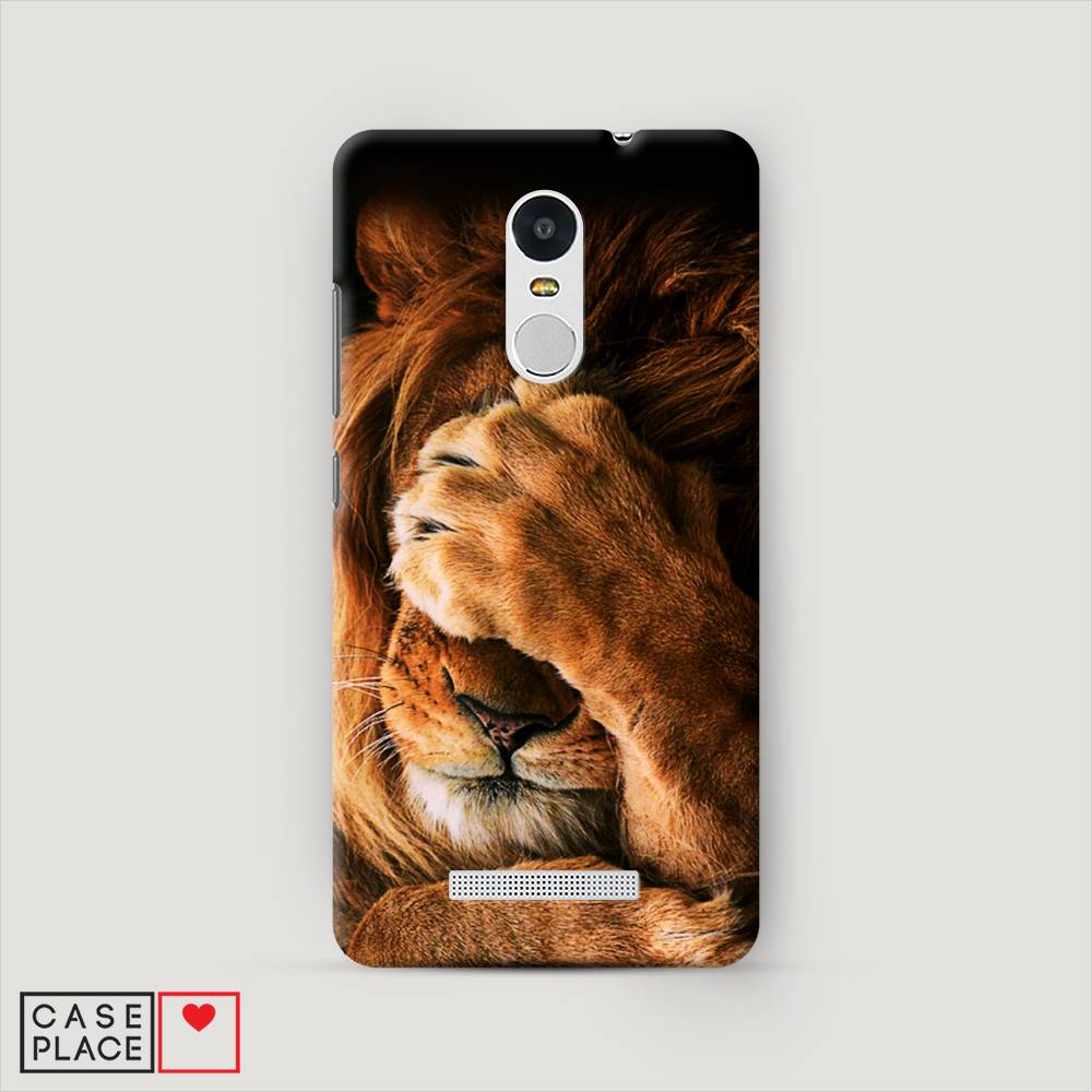 

Пластиковый чехол "Львиный стыд" на Xiaomi Redmi Note 3