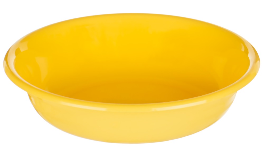 Тарелка для супов Phibo Picnic глубокая 18,5 см желто-зеленая