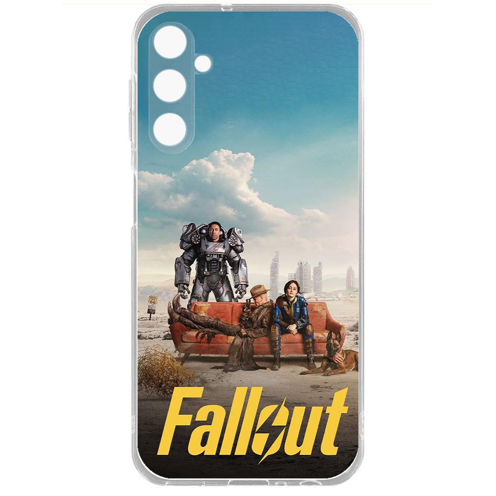 

Чехол-накладка Krutoff Clear Case Фоллаут (Fallout) - Постер для Samsung Galaxy A24 (A245), Прозрачный