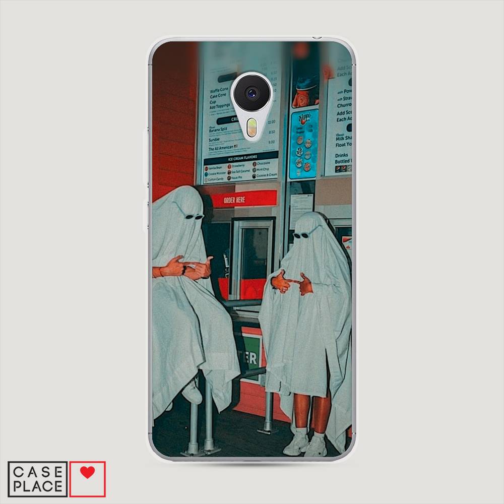 

Чехол Awog на Meizu M3 "Chillin Killin", Красный, 70350-9
