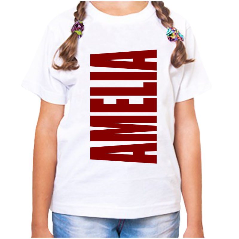 

Футболка девочке белая 28 р-р амелия, Белый, fdd_amelia