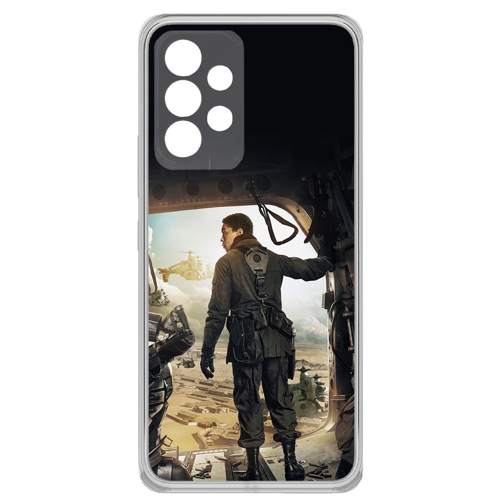 

Чехол-накладка Krutoff Clear Case Фоллаут - Аарон для Samsung Galaxy A33 5G (A336), Прозрачный