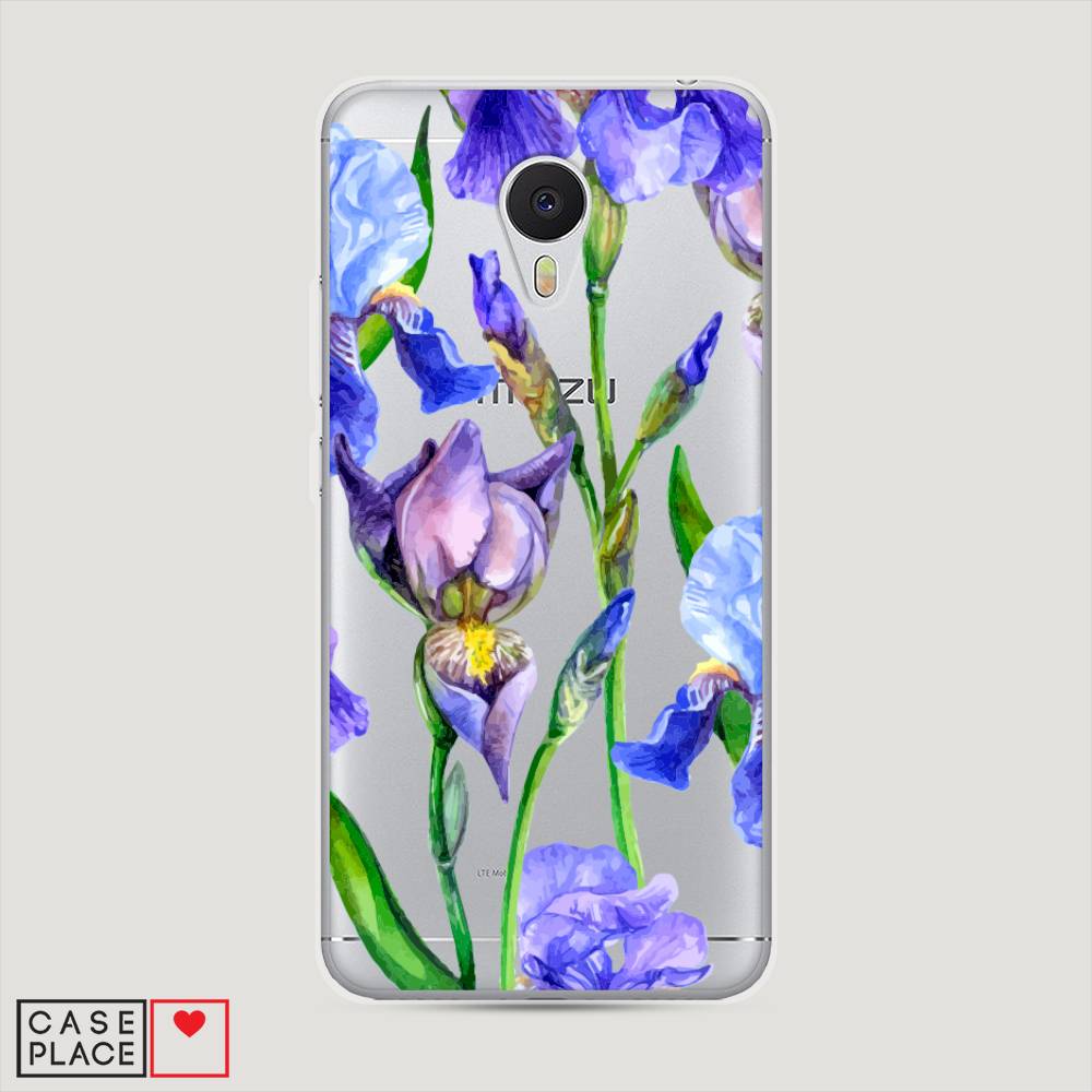 

Чехол Awog на Meizu M3 "Синие ирисы", Фиолетовый;голубой;зеленый, 70350-8