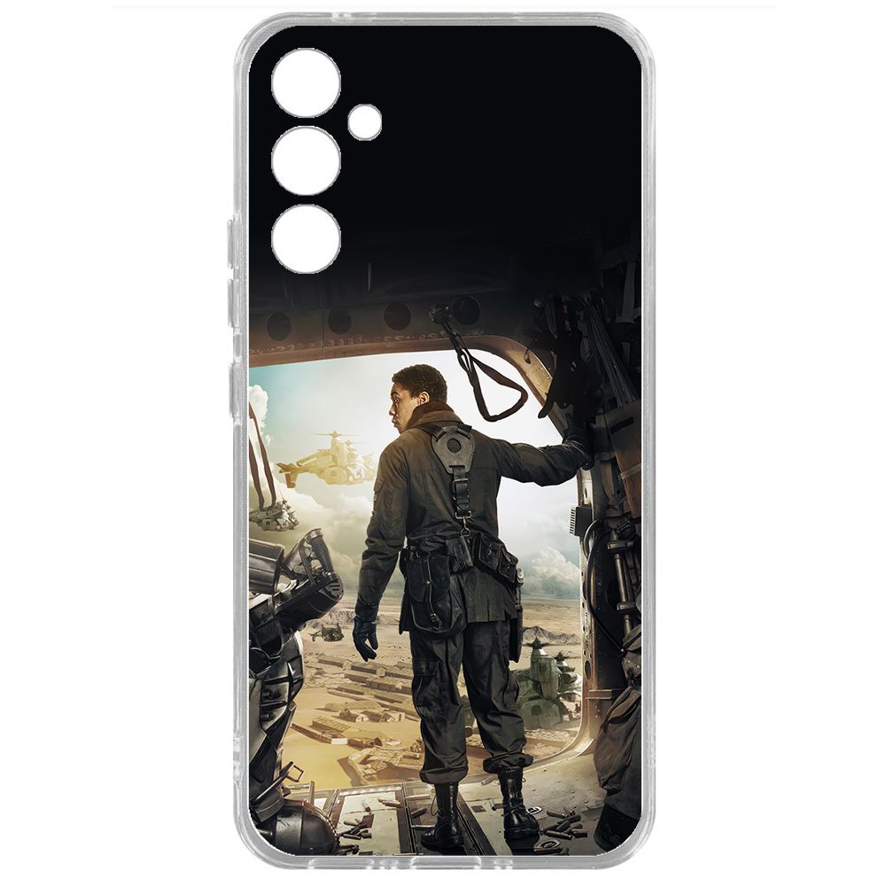 

Чехол-накладка Krutoff Clear Case Фоллаут - Аарон для Samsung Galaxy A34 5G (A346)