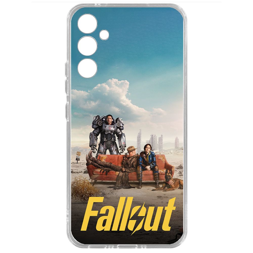 

Чехол-накладка Krutoff Clear Case Фоллаут - Постер для Samsung Galaxy A34 5G (A346)