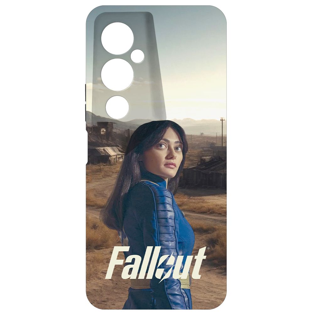 

Чехол-накладка Krutoff Soft Case Фоллаут (Fallout) - Люси в пустошах для TECNO Pova 4 Pro