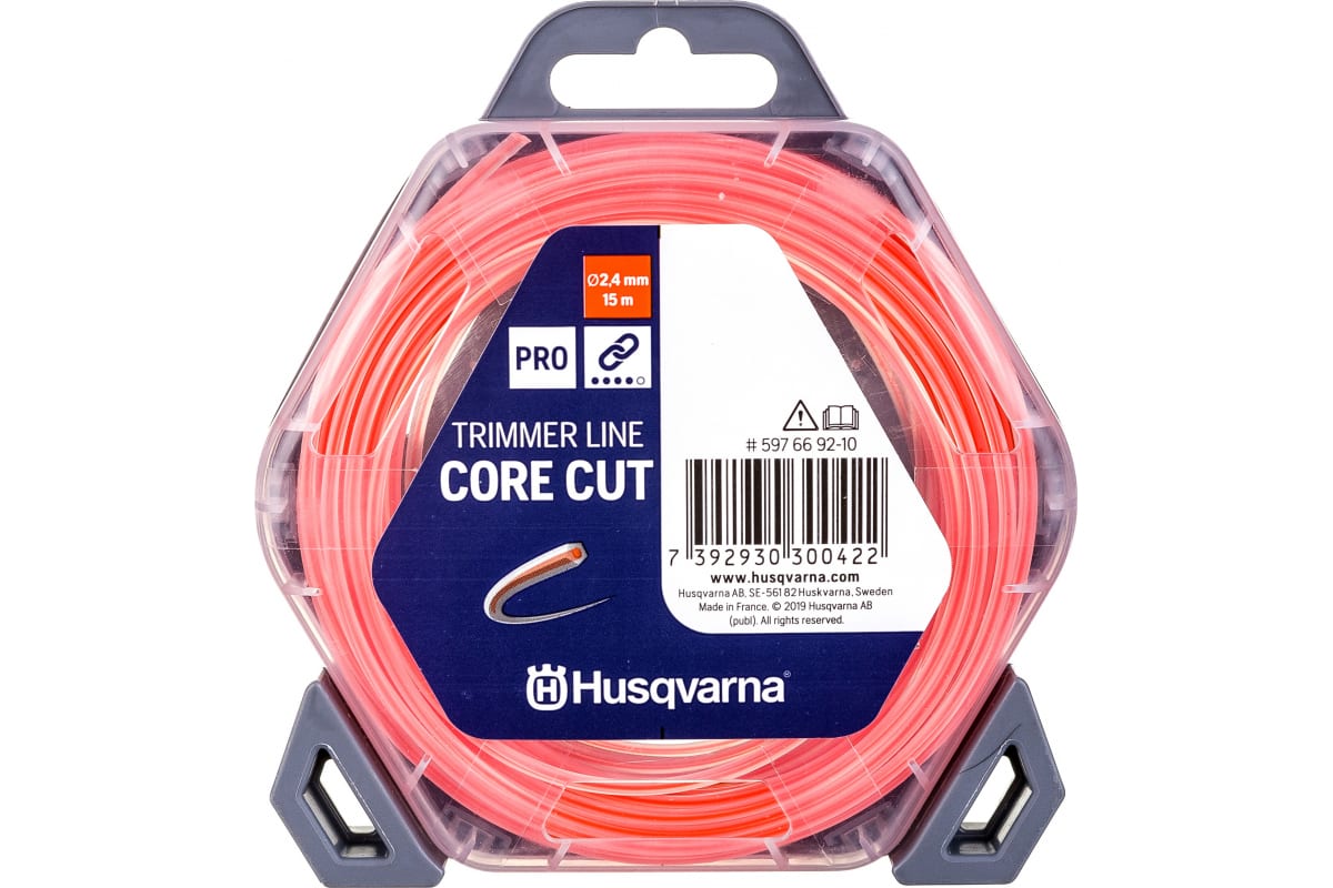 

Леска CoreCut,2.4 мм/12 м, в блистере, Оранжевый