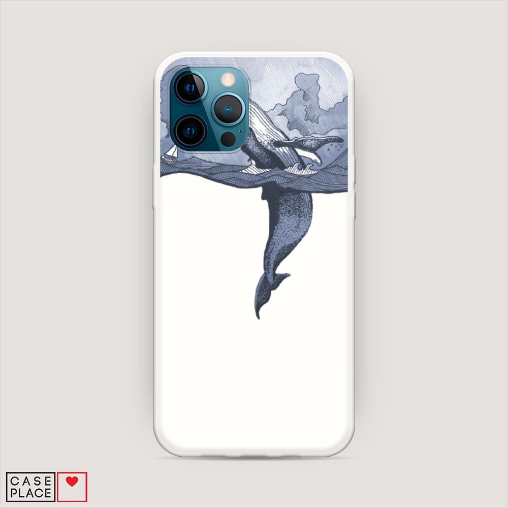 

Матовый силиконовый чехол "Два измерения" на Apple iPhone 12 Pro, 12857-1