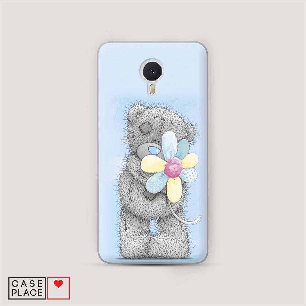 

Чехол Awog на Meizu M3 Note "Me to you с ромашкой", Голубой;серый;желтый, 70550-2