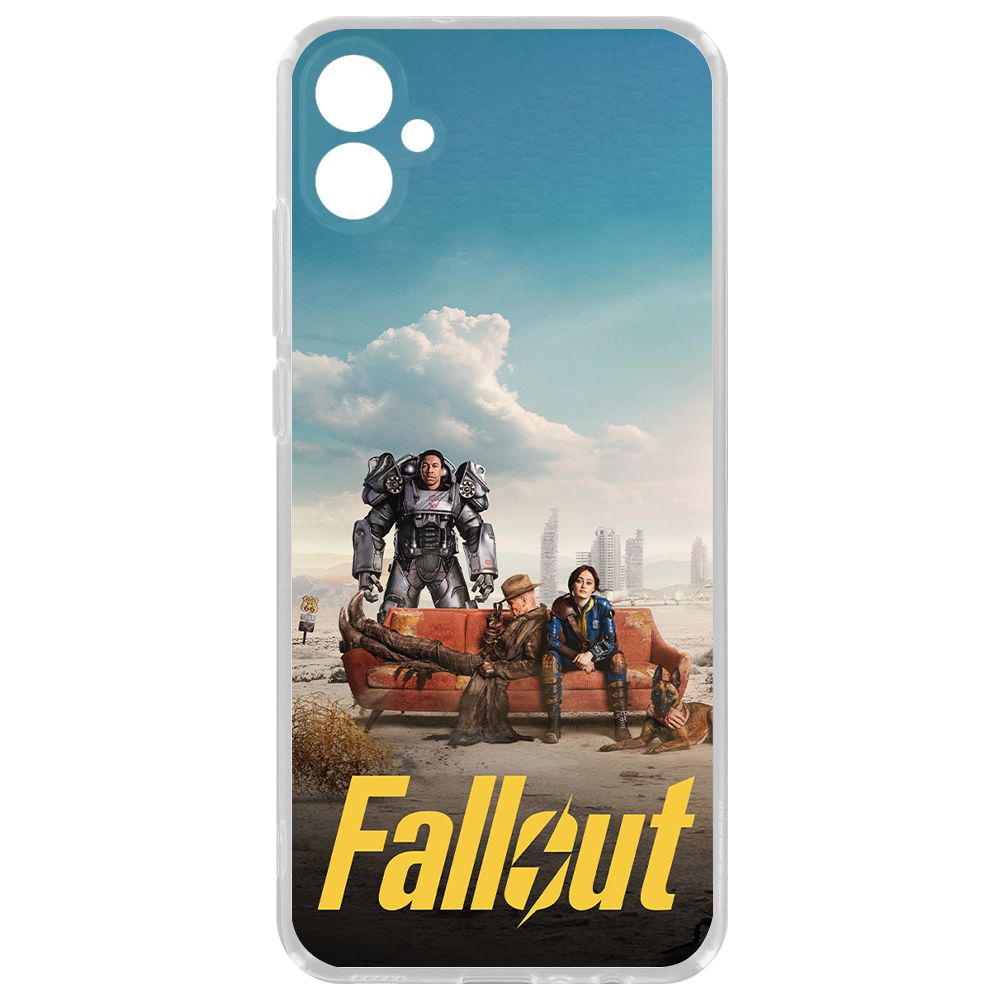 

Чехол-накладка Krutoff Clear Case Фоллаут (Fallout) - Постер для Samsung Galaxy M04 (M045)