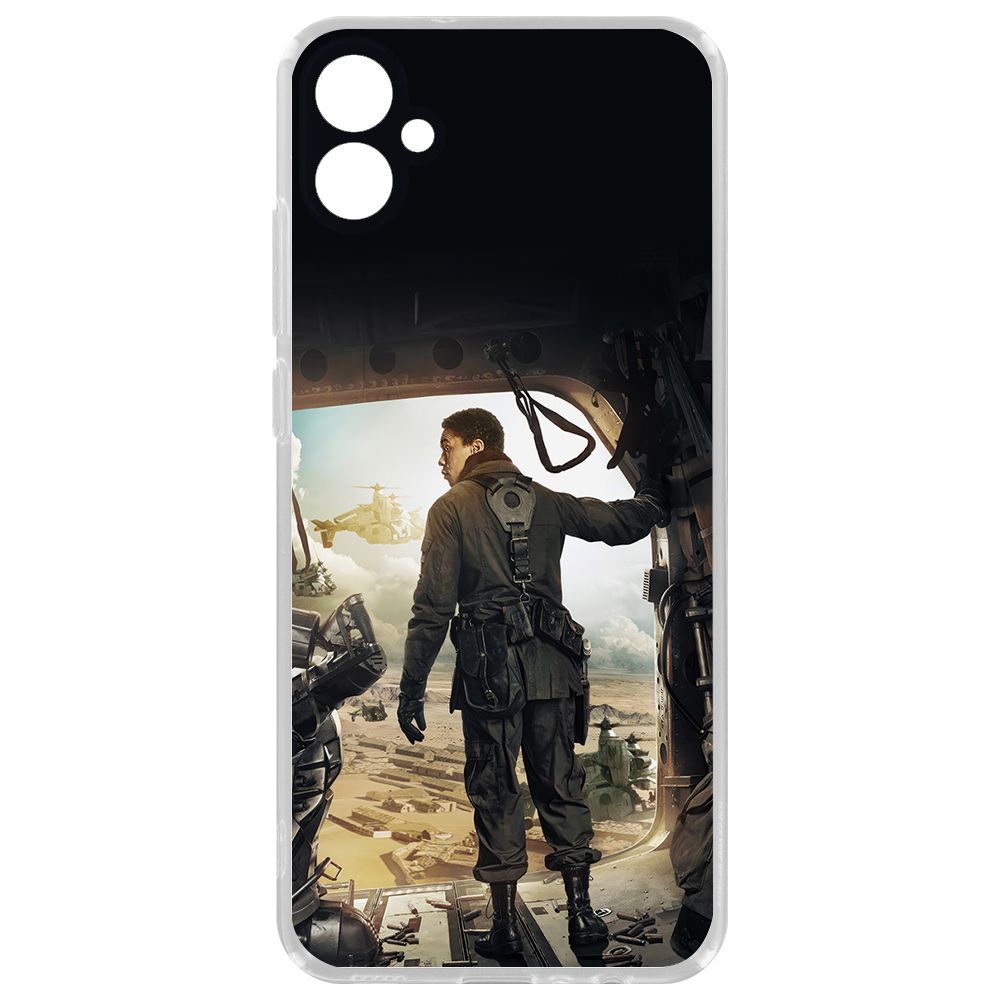 

Чехол-накладка Krutoff Clear Case Фоллаут (Fallout) - Аарон для Samsung Galaxy M04 (M045), Прозрачный