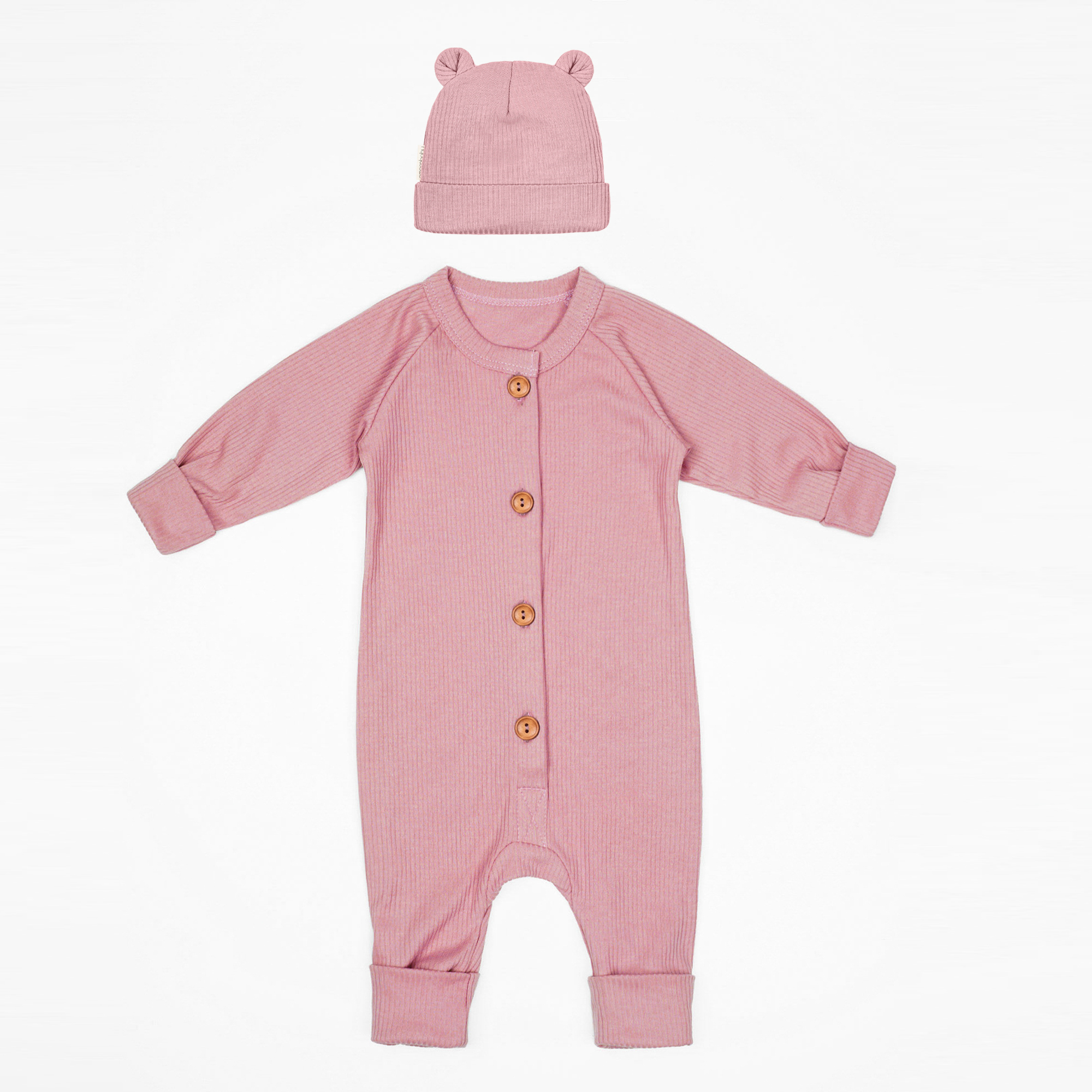 фото Комплект одежды детский amarobaby ab-od21-fs5001, розовый, 74